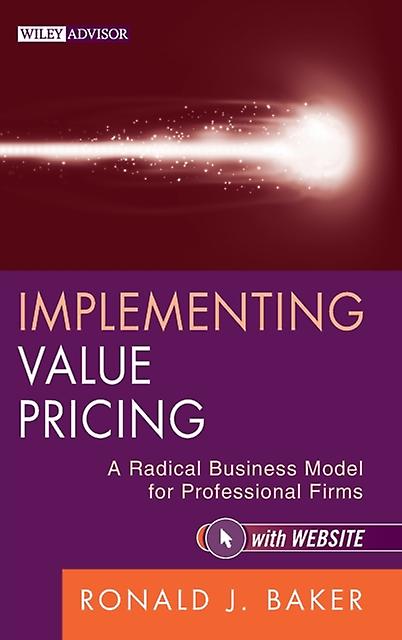 Implementing Value Pricing by Baker & Ronald J. VeraSage Institute in California & USA Paperback Book