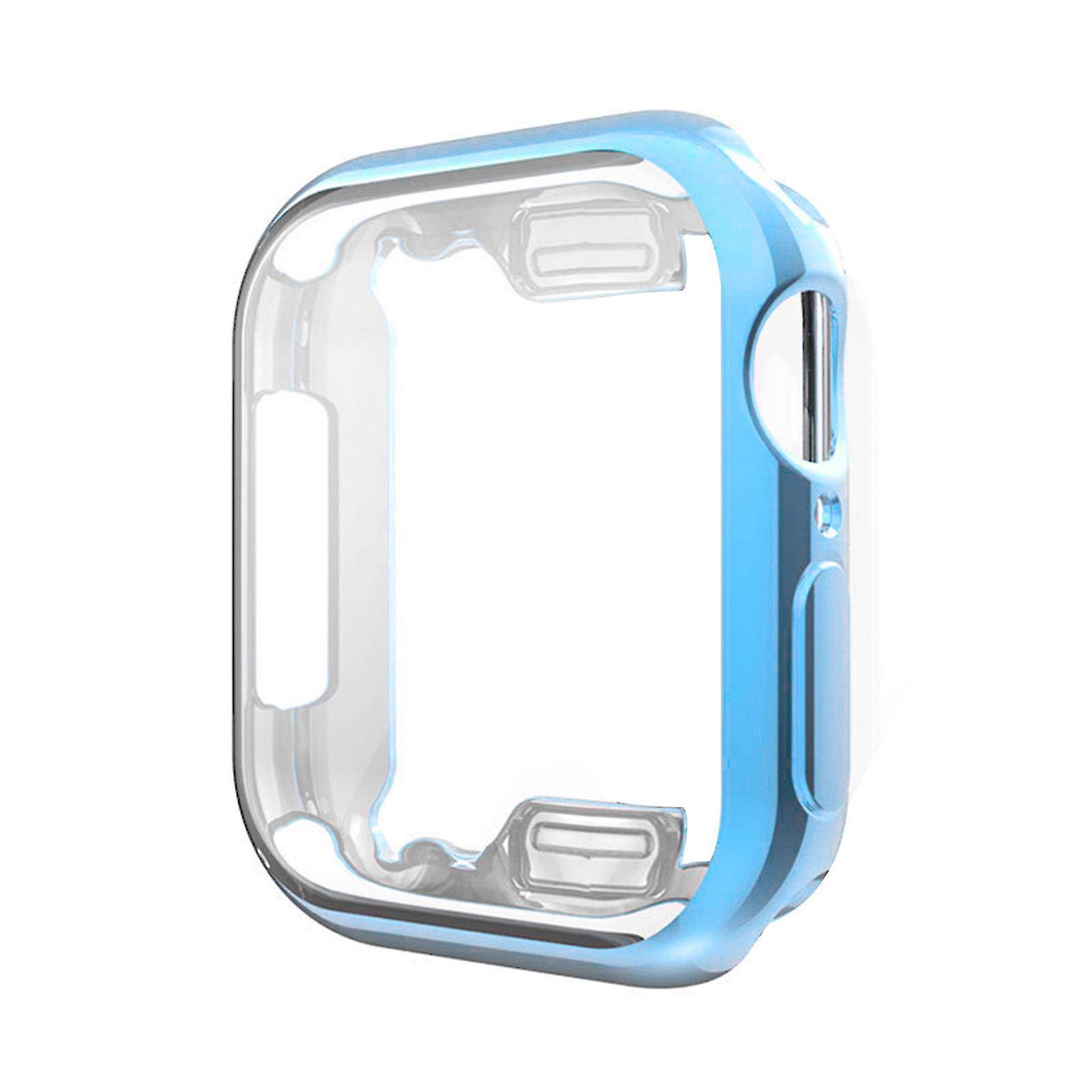 Protective Case Full Coverage Anti-drop 38mm 40mm 42mm 44mm Ultra-thin Electroplating Smart Watch Protector For Iwatch 2/3/4/6