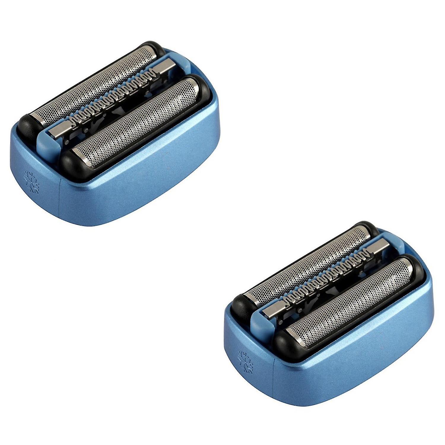 2pcs Replacement Shaver Foil Cassette Head Compatible with 40b Compatible with Cooltec Ct2s Ct2cc Ct