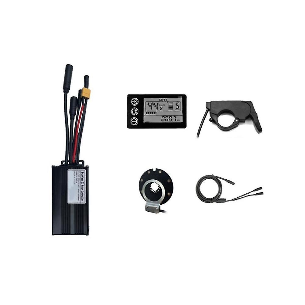 Controller System 26a For 36v/48v 500w/750w Motor S866 With Universal Controller Small Kit
