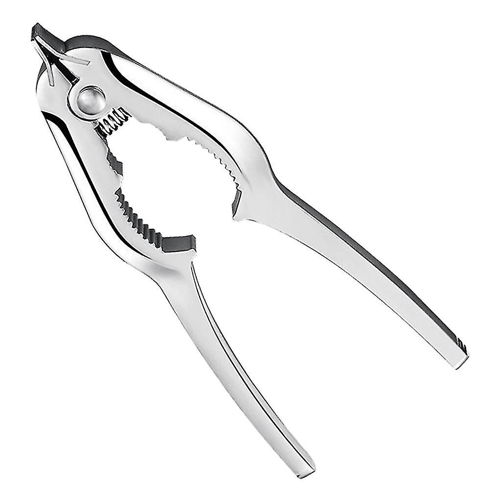 1pc Practical Clam Clamp Alloy Durable Crab Opener Seafood Tool For Home Kitchen