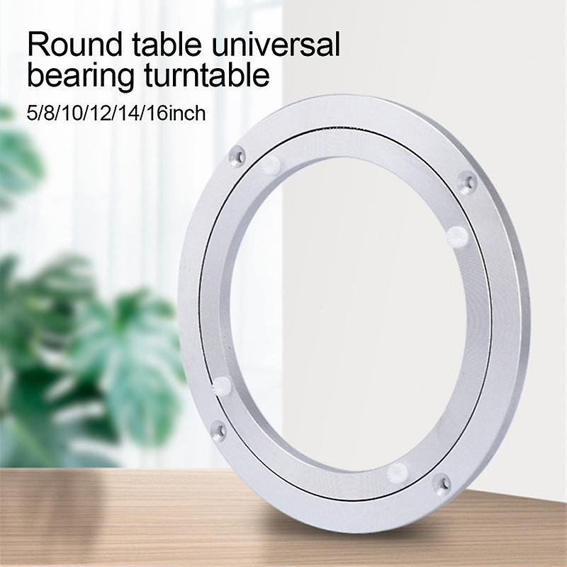 Round Shape Aluminium Alloy Smooth Swivel Turntable Turnplate for Rotating Table