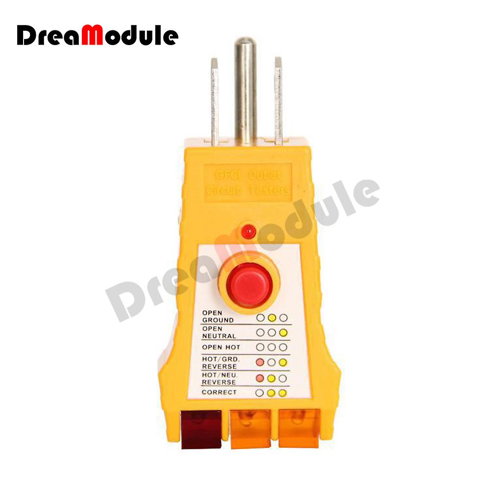 Wh305 Socket Tester Safety Tester Socket Insulation Socket Leakage Test Wiring Judgment With Gfci For Standard Ac Socket