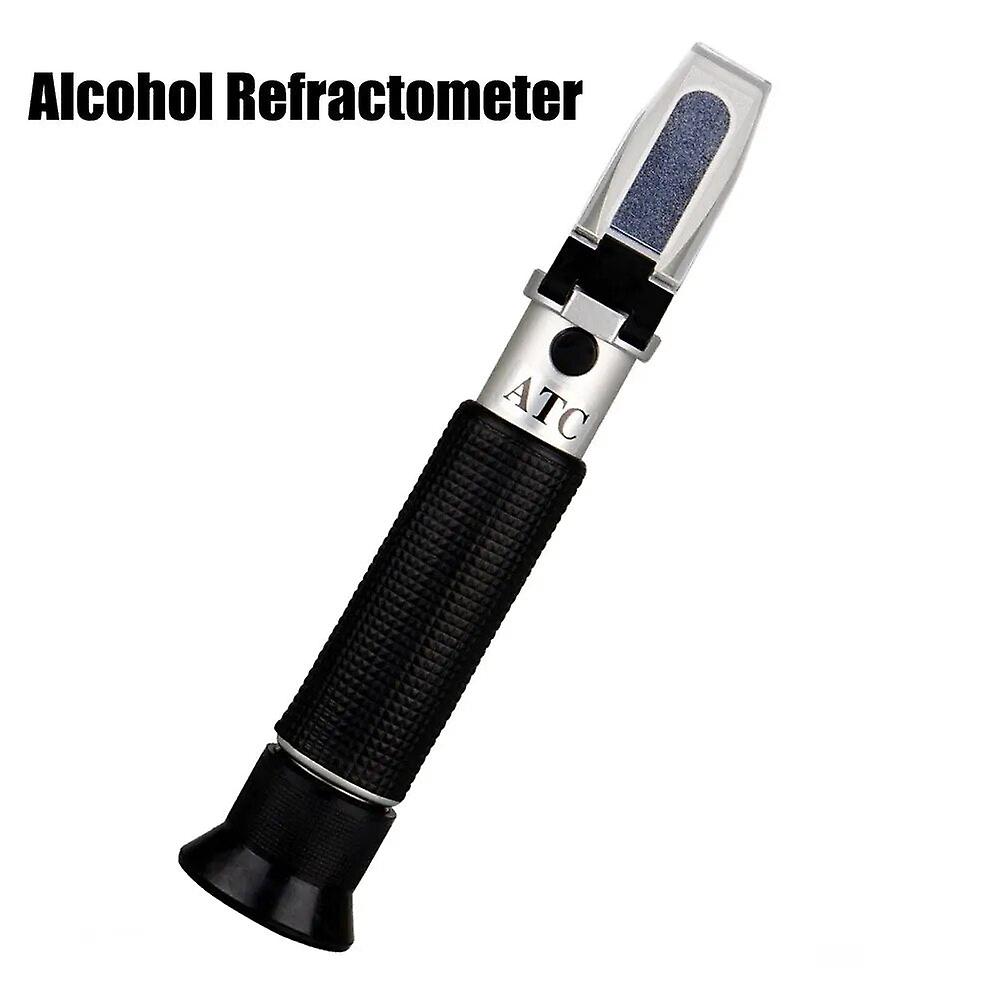 Refractive Alcohol Tester Handheld Ethanol Concentration Tester Measuring Range 0-80% Bar Supplies
