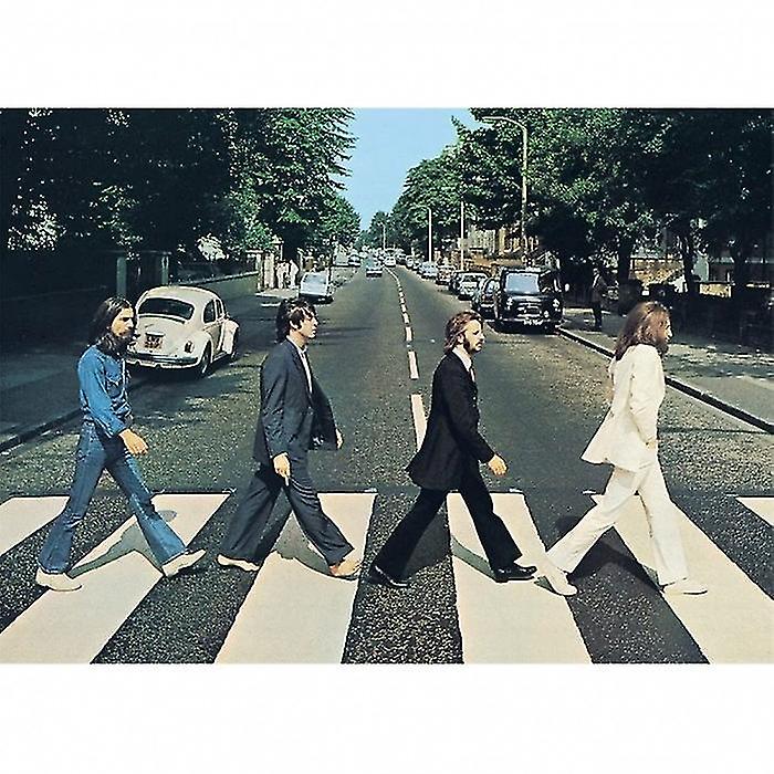 The Beatles Classic Abbey Road Crossing Postcard