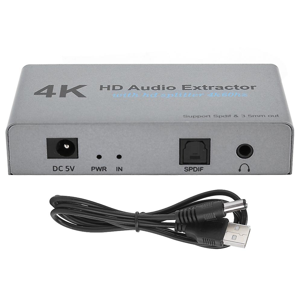 4k HDMI o Extractor HighDefinition with 1 Points 2 Converter USB Port Computer Supplies