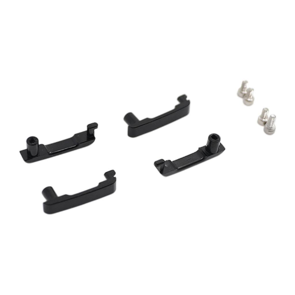 4 Pieces Upgrade Door Handle With Screws For Trx4 Bronco Hobby Model Diy Red
