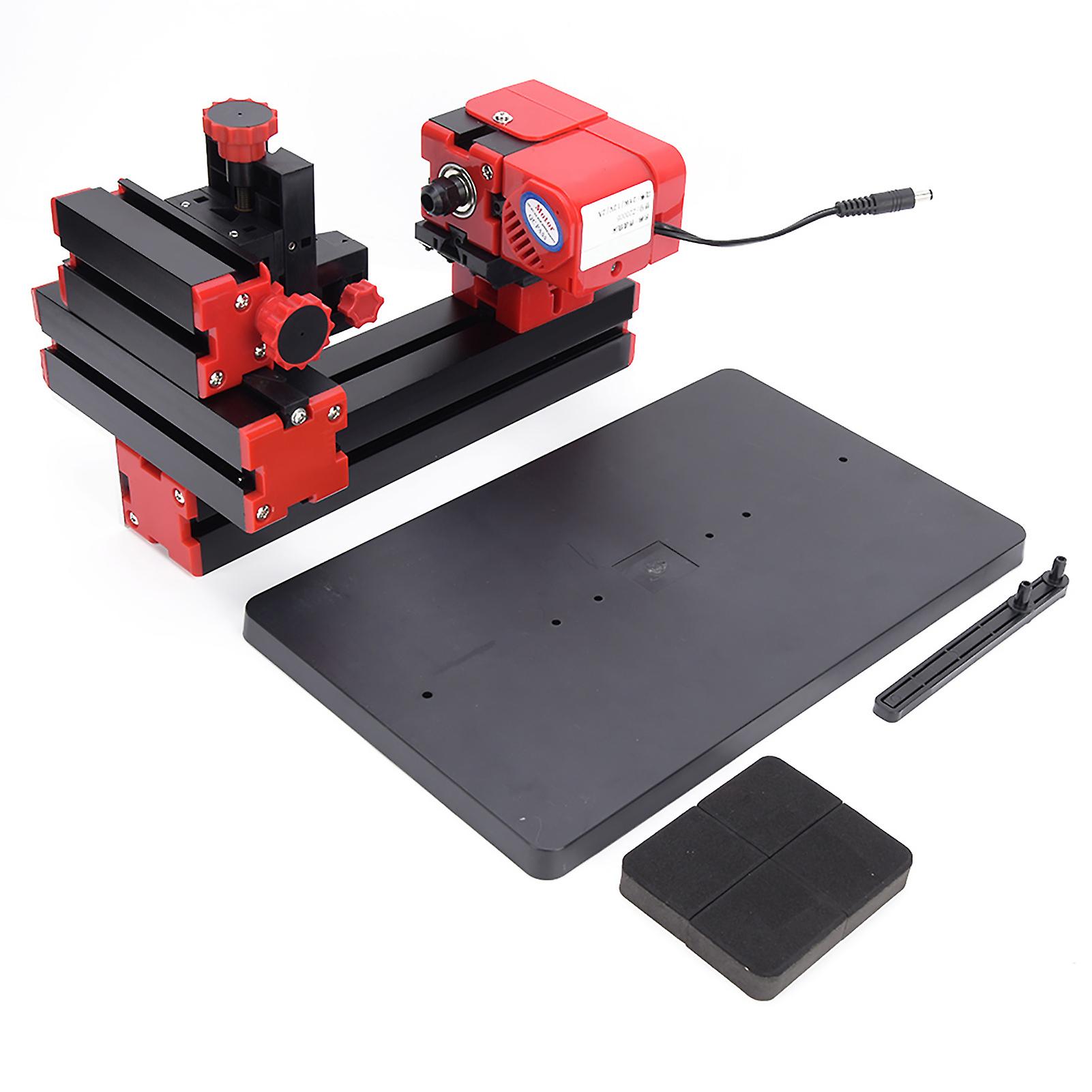 6 in 1 Mini Motorized Lathe Machine Multi Functional DIY Woodworking Tool