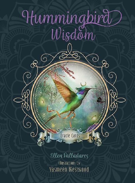 Hummingbird Wisdom Oracle Cards by Ellen Valladares Multiplecomponent retail product parts enclosed Book