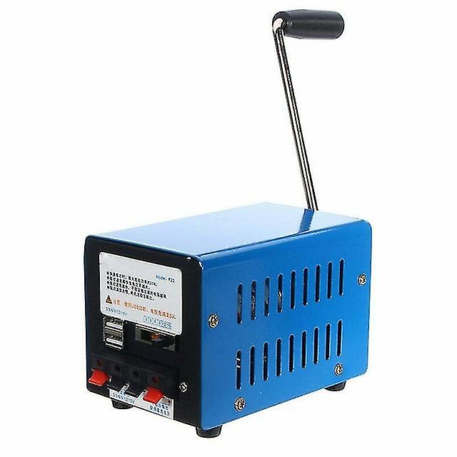 Portable 20w Hand Manual Crank Generator Emergency Power Electric Usb Charger Backpacking Camping Hiking Emergency Power