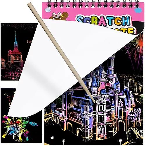 Set of scraping sheet + wooden pen 22449
