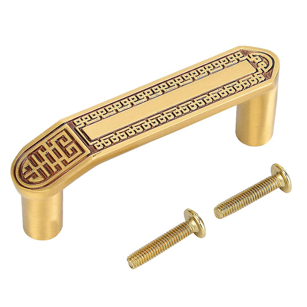 Antique Solid Brass Handle Cabinet Wardrobe Pulls Hardware Accessories