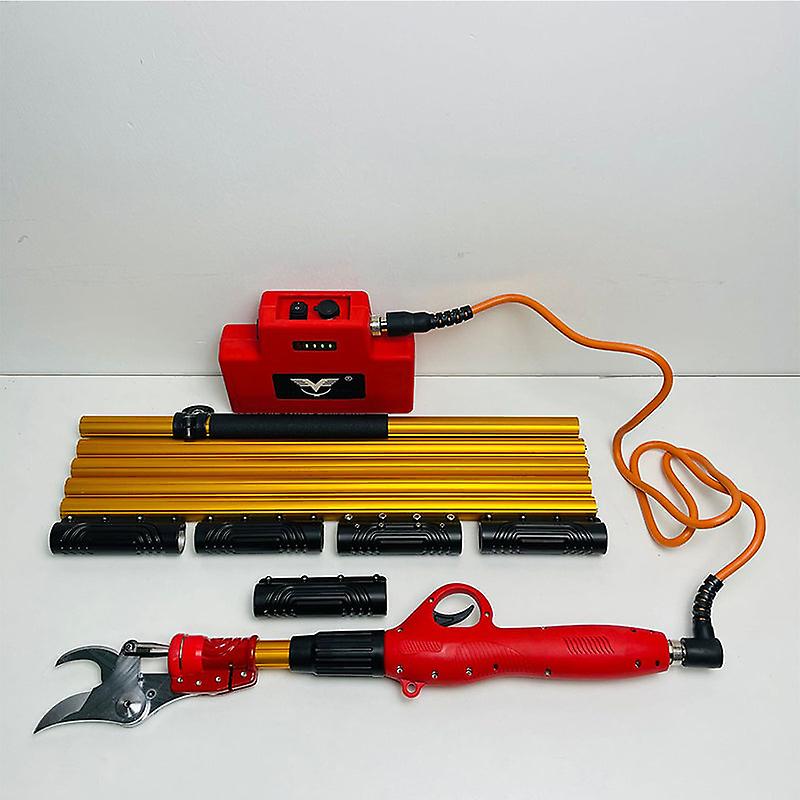 Electric Extended Pruning Fruit Tree Lengthening Shears High Branch Garden Scissor Tools