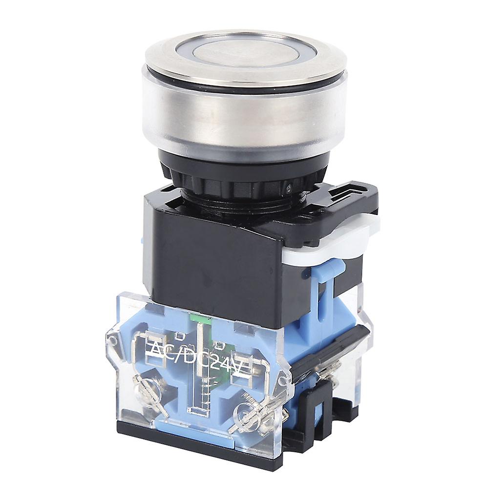 30mm GQ38 AC/DC24V Industrial Electrical Push Button Switch without Light AccessoryReset