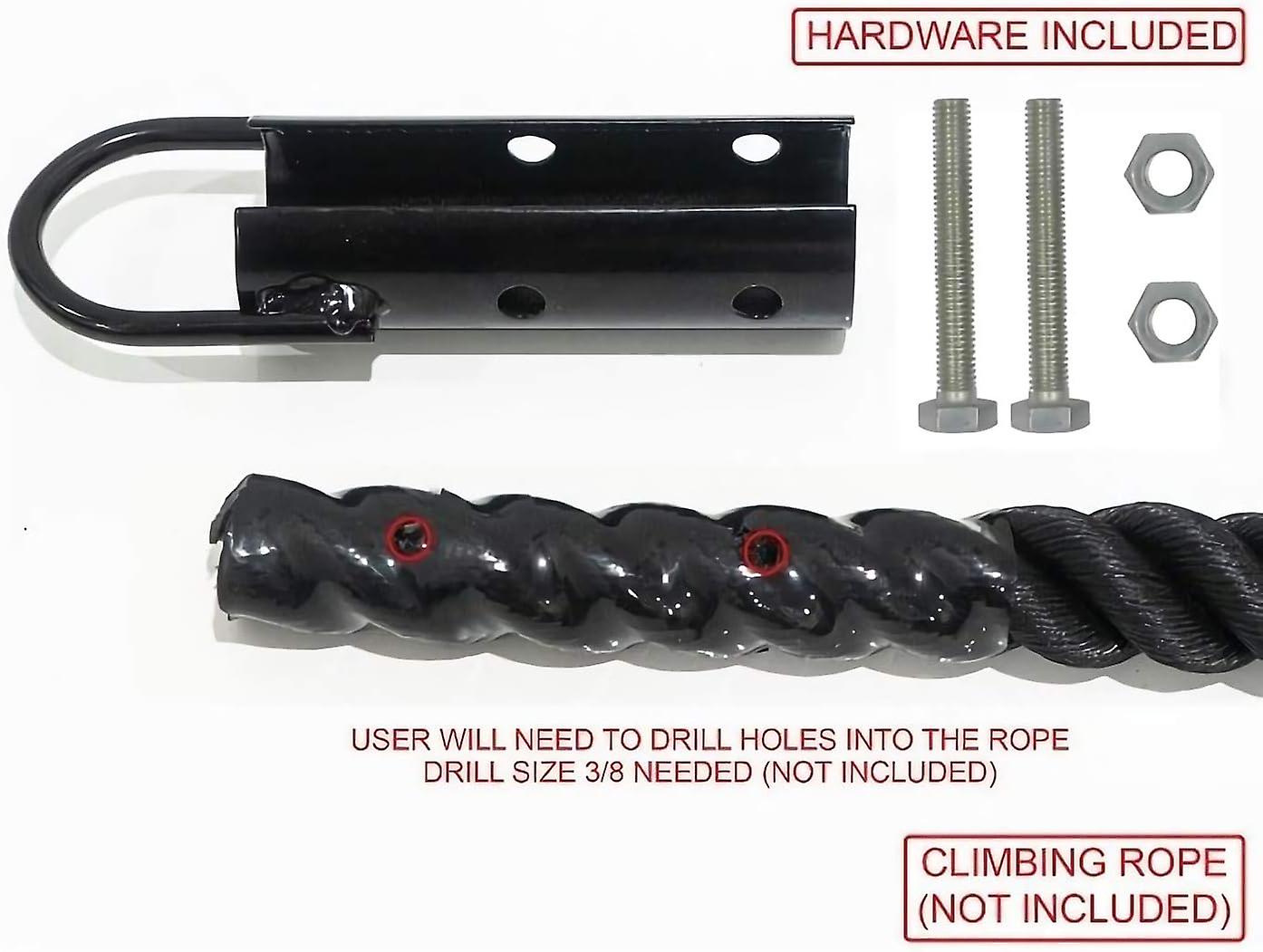 1.5 inch rock climbing rope clip, rope climbing exercise equipment ...