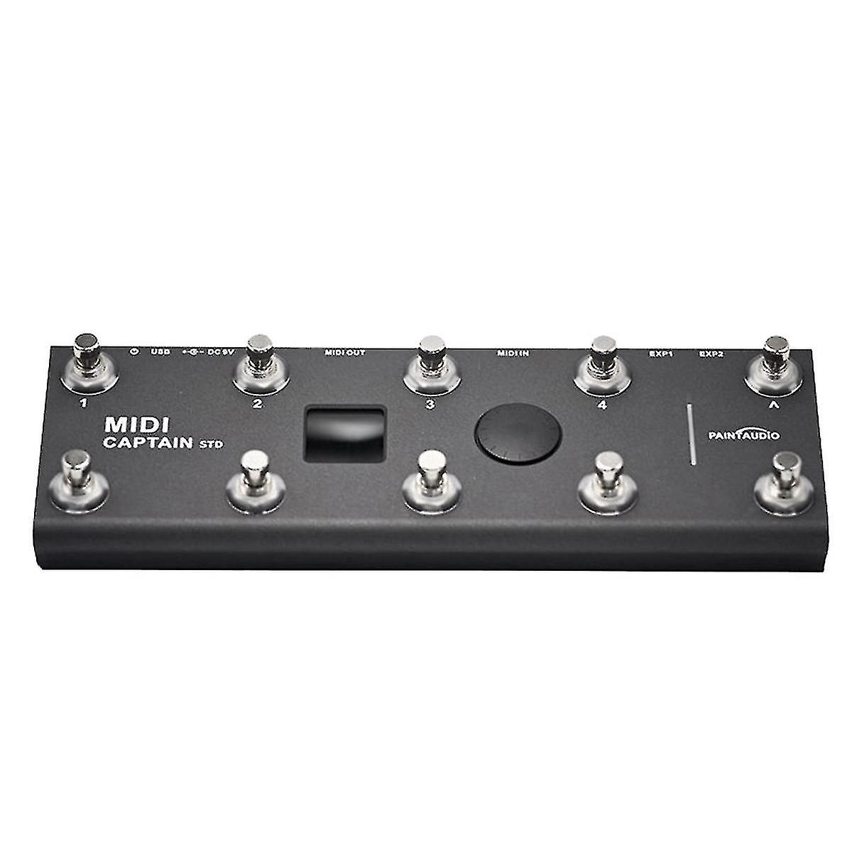 Midi Captain Foot Controller Multi-Effekt-Keyboards Synthesizer Usb Midi Musical Software Support Pc/cc/note