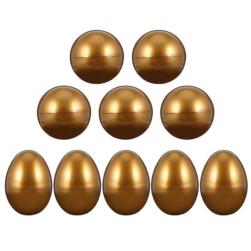 10pcs Plastic Easter Eggs