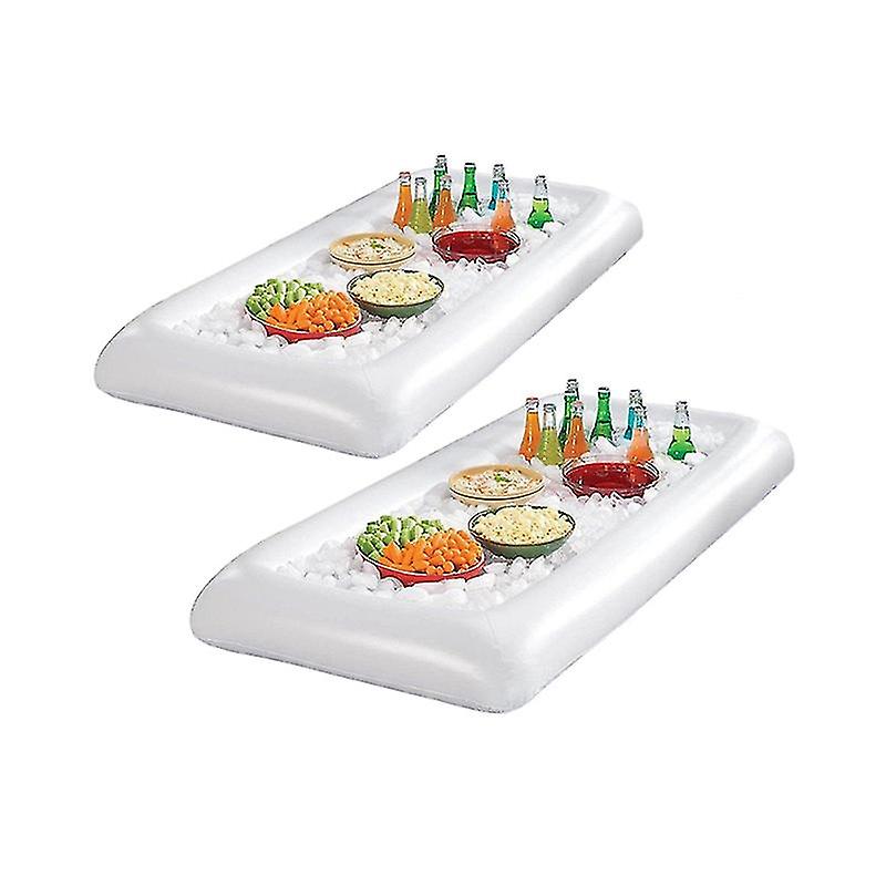 2pcs Inflatable Dishes