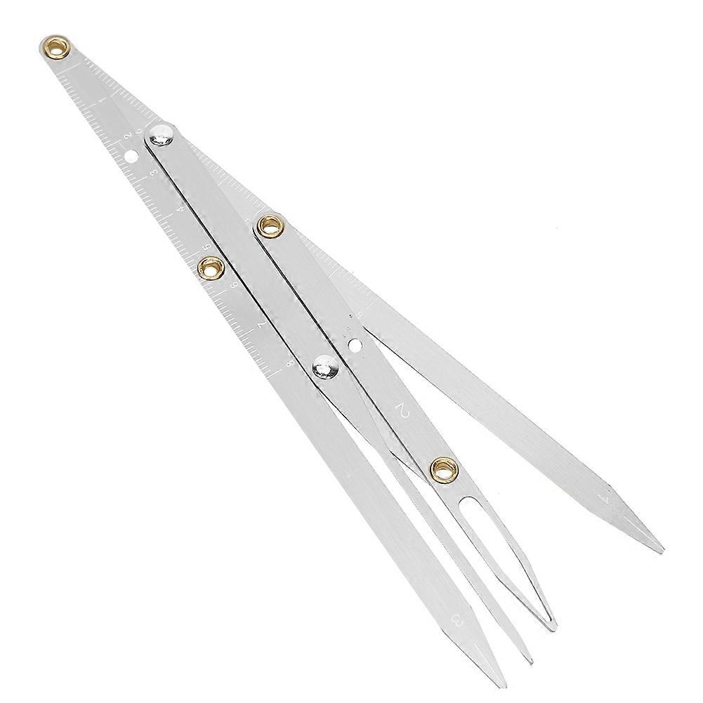 Microblading Tattoo Eyebrow Ruler Golden Ratio Makeup Symmetrical Tool AccessoryWhite