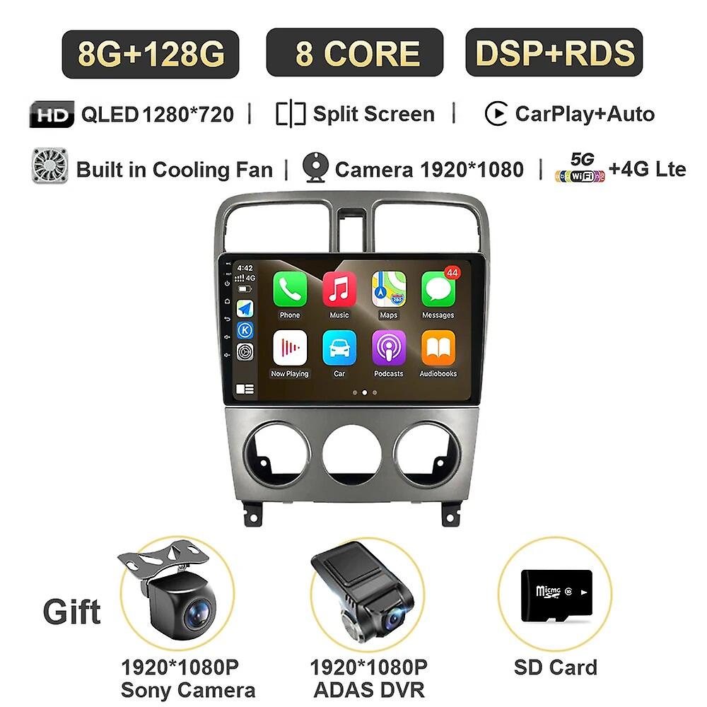 Android 13 Car Radio For Subaru Forester Sg 2004-2008 Carplay Qled Stereo Multimedia Player Radio Autostereo Carplay Dsp Gps Dvd