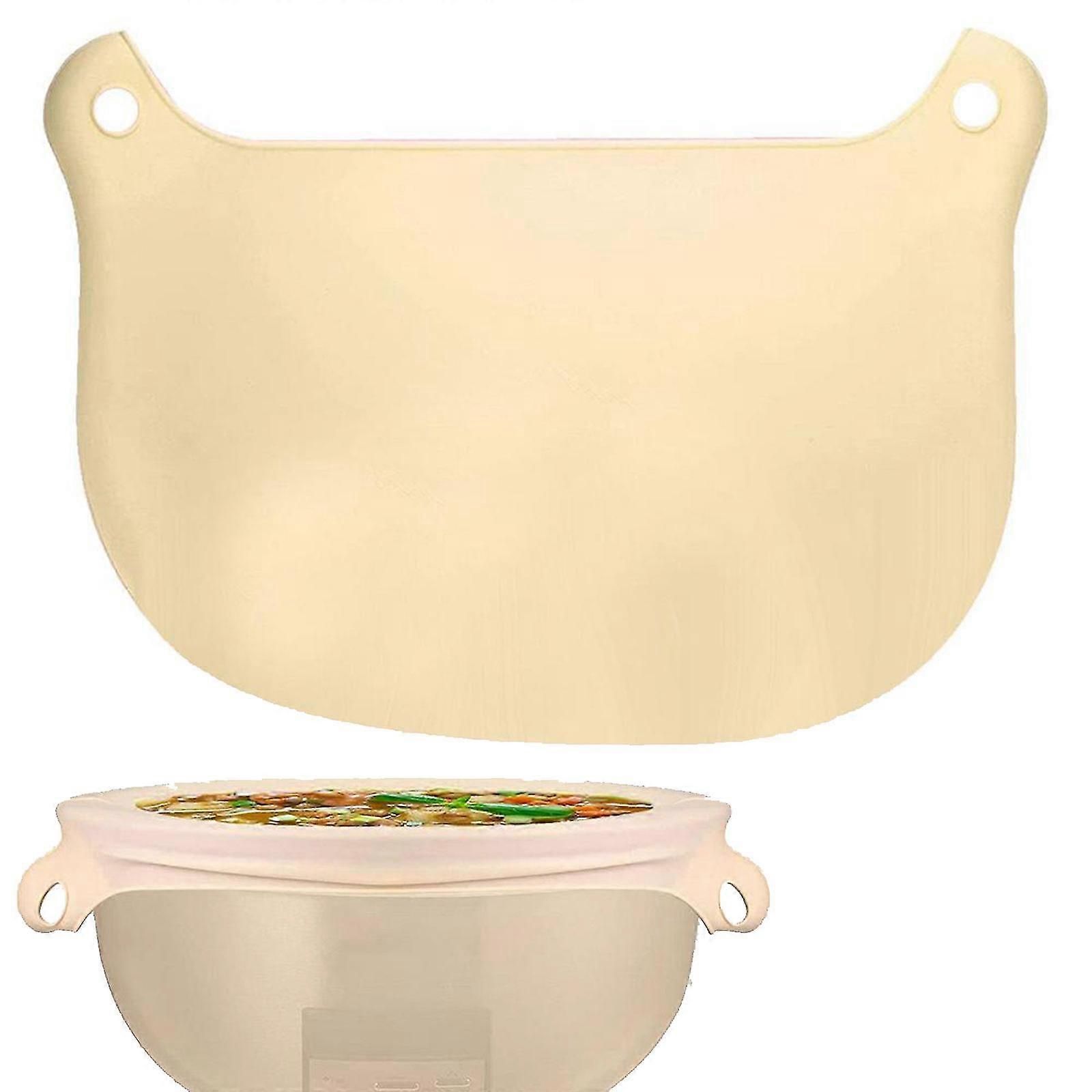 Mijoteuse en silicone doublée d’une doublure en silicone multicolore Étanche Easy Clean Round Pot réutilisable