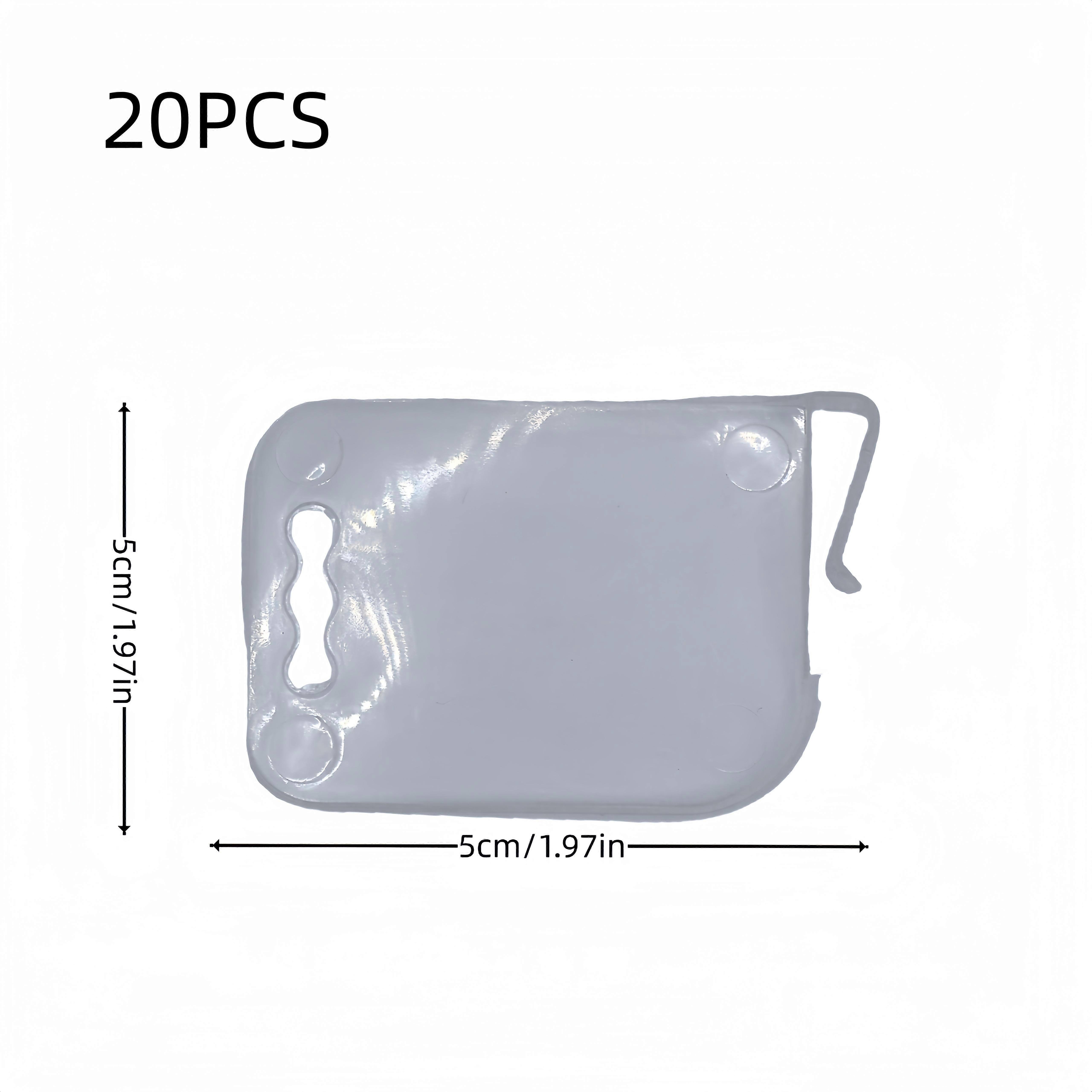 "Eco-Friendly" 30-Piece Adjustable Refrigerator Side Door Dividers - Shatterproof, Reusable Pp Clips For Organizing & Separating Foods