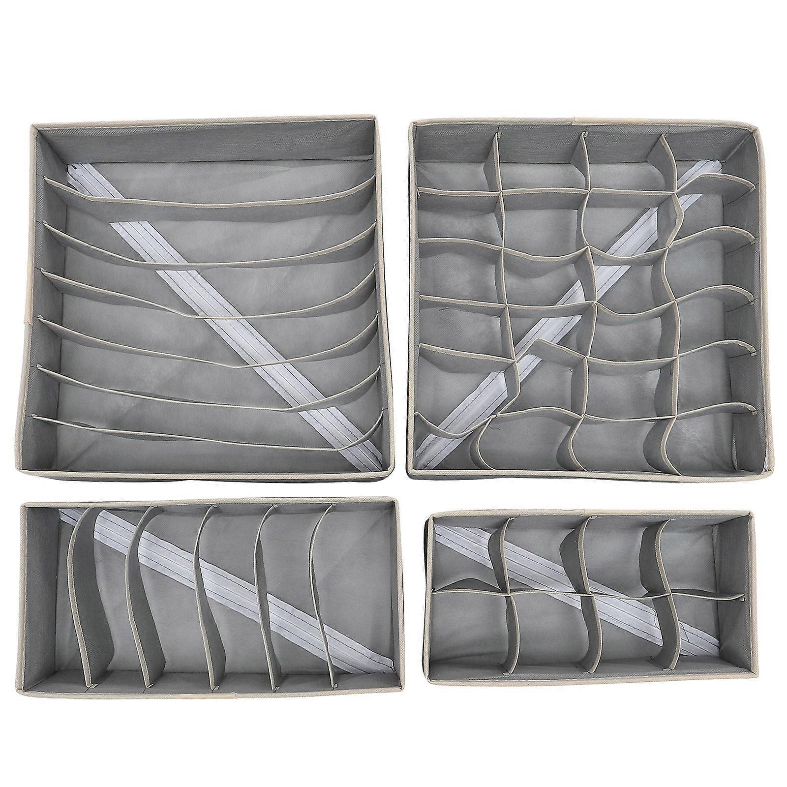1 Set of Sock Underwear Organizers Underwear Storage Boxes Socks Bra Drawer Dividers