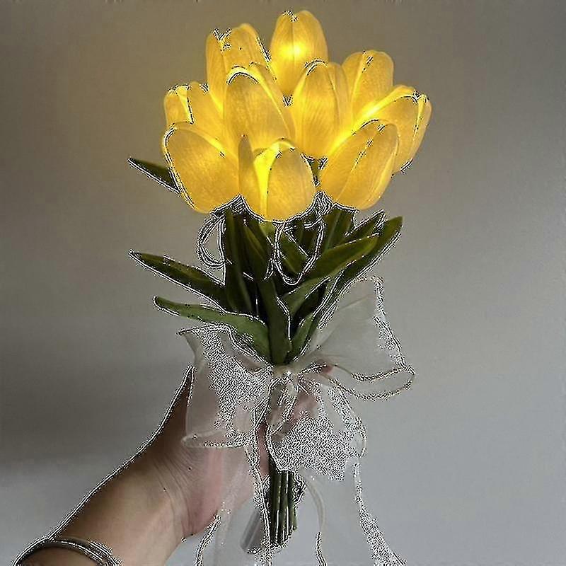 Tulipani Fiori artificiali con luce a led