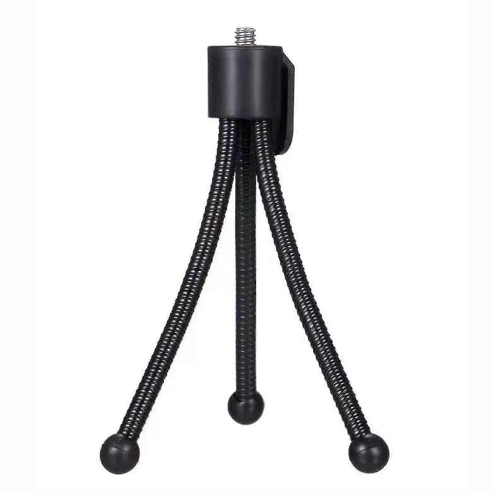Camera Bracket Live Streaming Adjustable Webcam Stand Flexible Metal Tripod