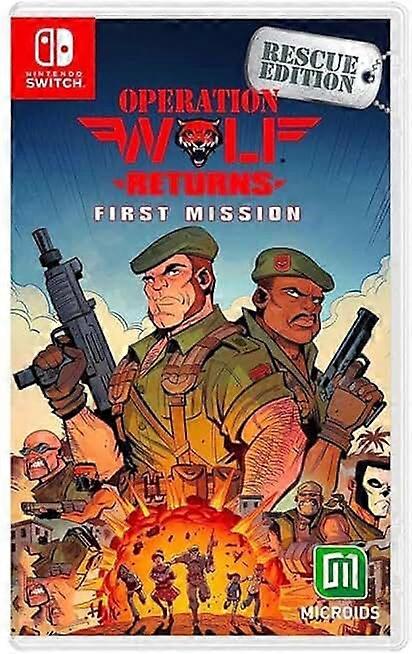 Operation Wolf Returns First Mission - Rescue Edition (Nintendo Switch) - PAL - New & Sealed