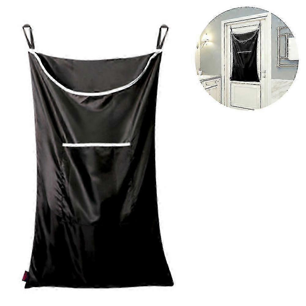 Door Hanging Laundry Hamper With Stainless Steel Hooks Laundry Hamper
