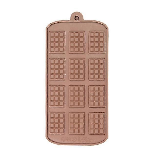 chocolate waffle shape silicone mold