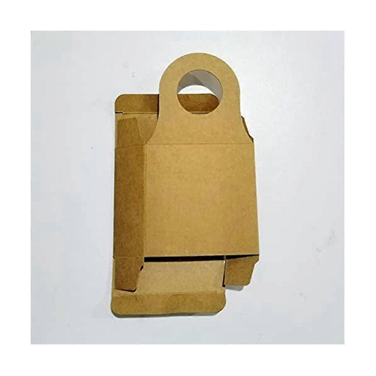 25pcs Weinbox mit Fenster Charcuterie-Box Weinbox für Geschenke Wein hängende faltbare Geschenkboxen