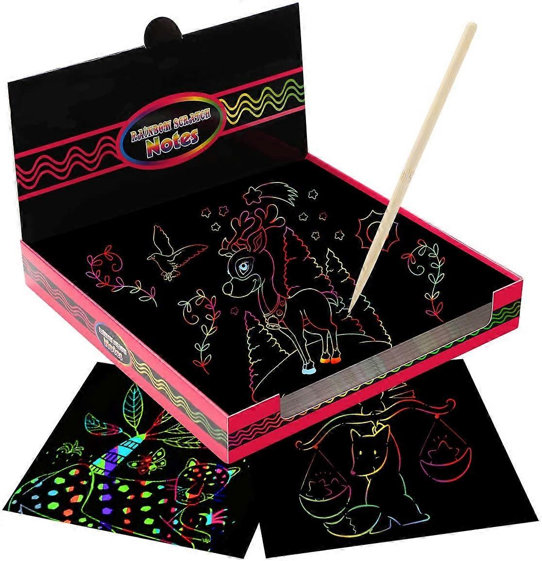 Skraplotter för barn, 100st Klöspapper för barn Creative Gift