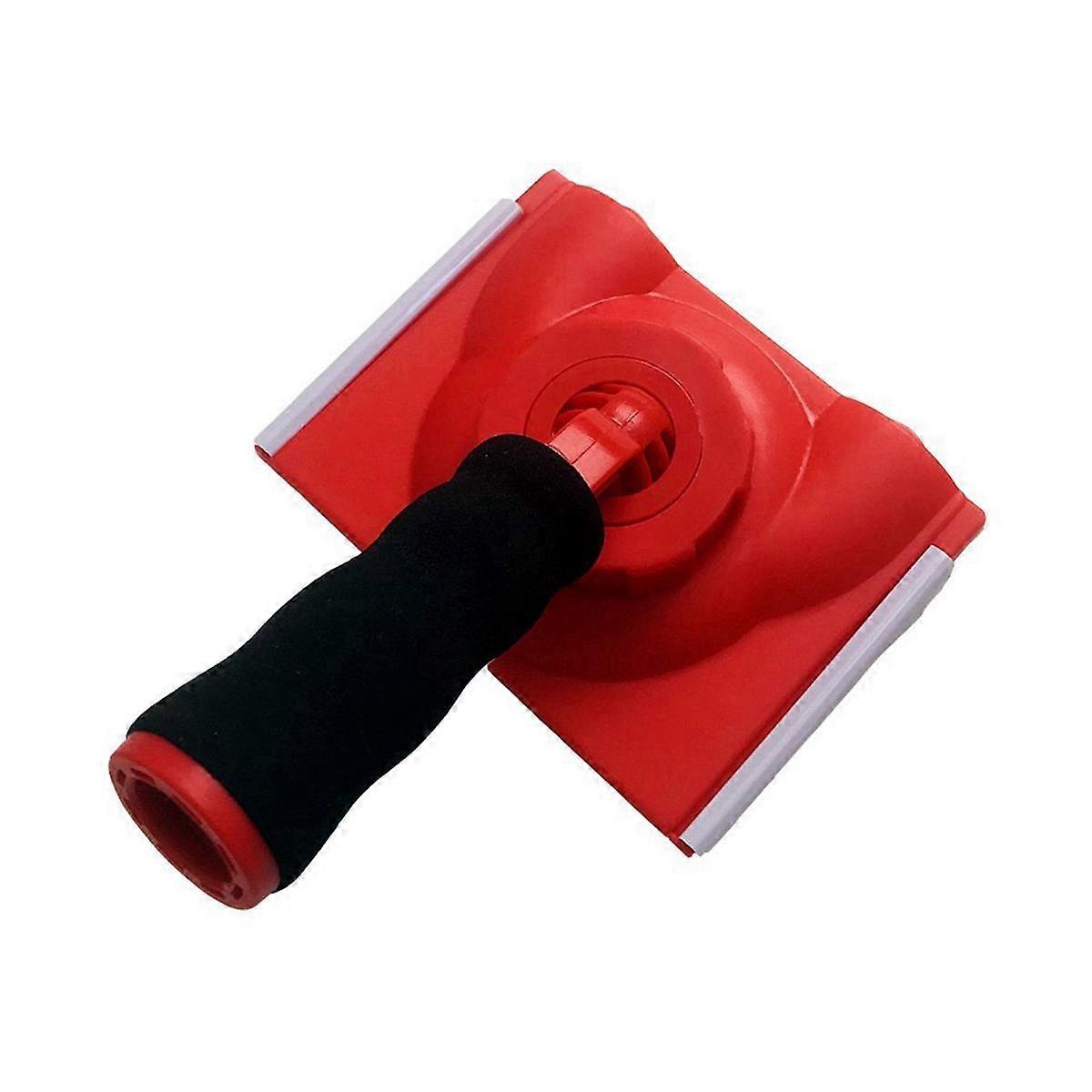 Latex Paint Edger with Handle Flat Trimming Brush Trimmer Color Separation Tool Brush Plaster Line Corner Brush