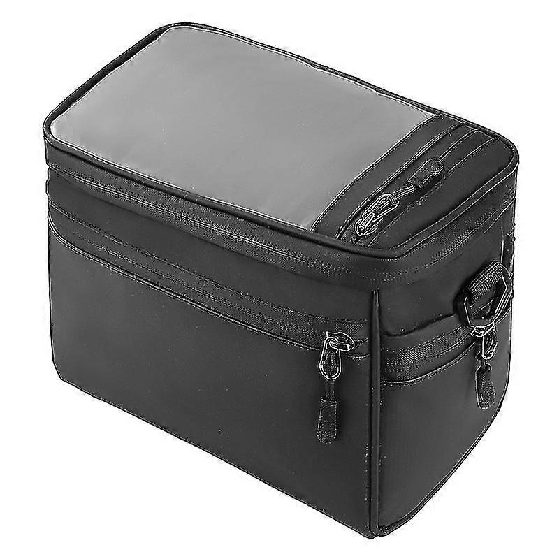 Handlebar Bag Bicycle Bicycle Basket Front 5l Bicycle Bag Handlebar For Bicycle And Electric Bicycles With Transparent Pvc Window-Yvan