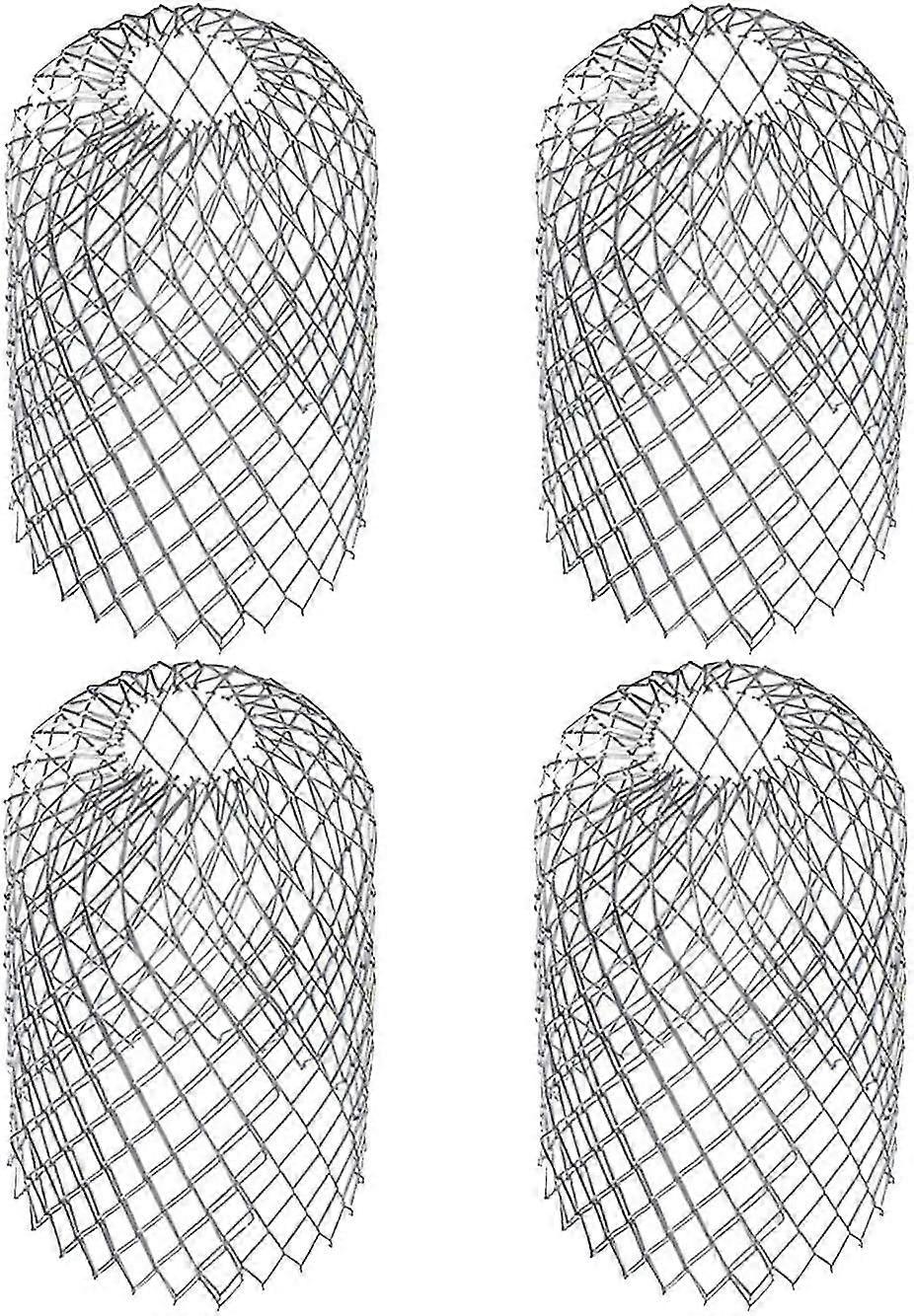 4 Pieces For Gutter Approx Gutter Filters Gutter Mesh Stop Leaf Strainer Leaf Guard Gutter Cover Stainless Steel 8*15cm