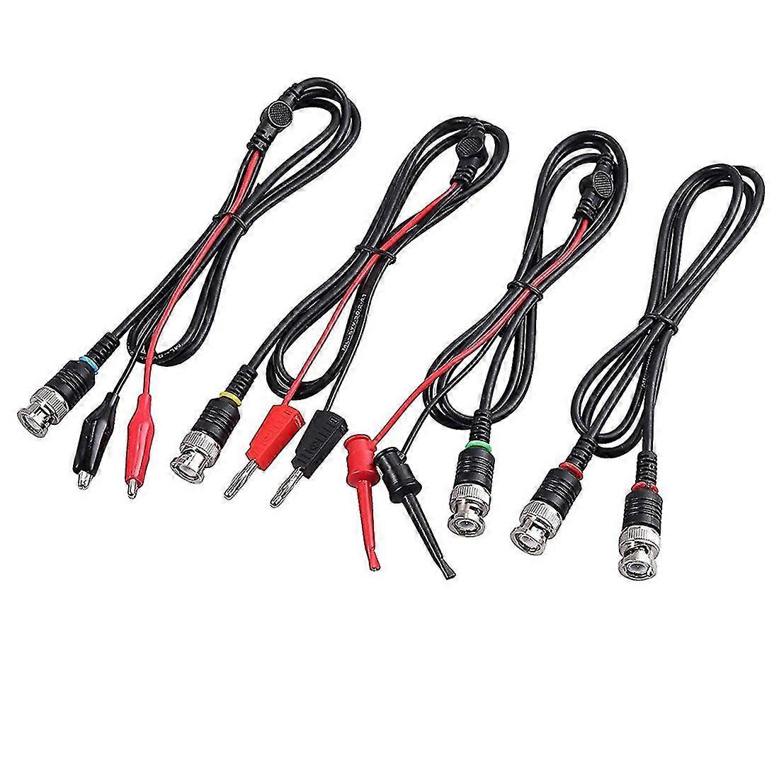 Sonda per oscilloscopio universale con kit di accessori Sonde a clip per oscilloscopio da 100 MHz con BNC a Minig