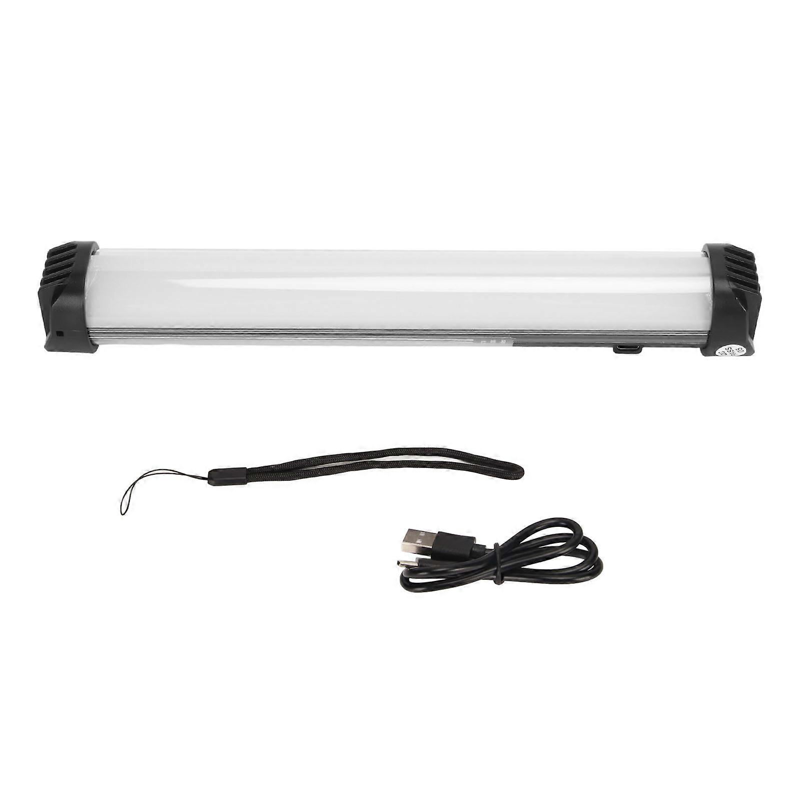 Baguette lumineuse portative avec lumière vidéo magnétique RVB LED 2000mAh Mini bâton lumineux rechargeable pour la prise de vue vidéo
