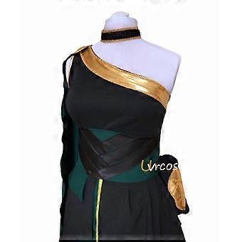 chinese dress ladies Lady Fmale Loki Dress Cosplay Costume – Cosplayrr main image 1