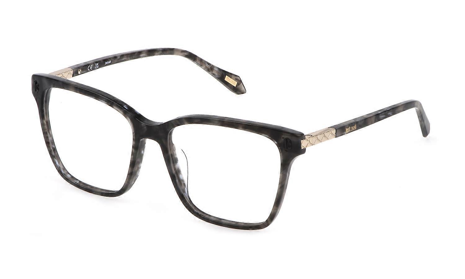 Eyewear Frames Just Cavalli VJC012 03KU AVANA NERA GRIGIA 53/16/135 WOMAN