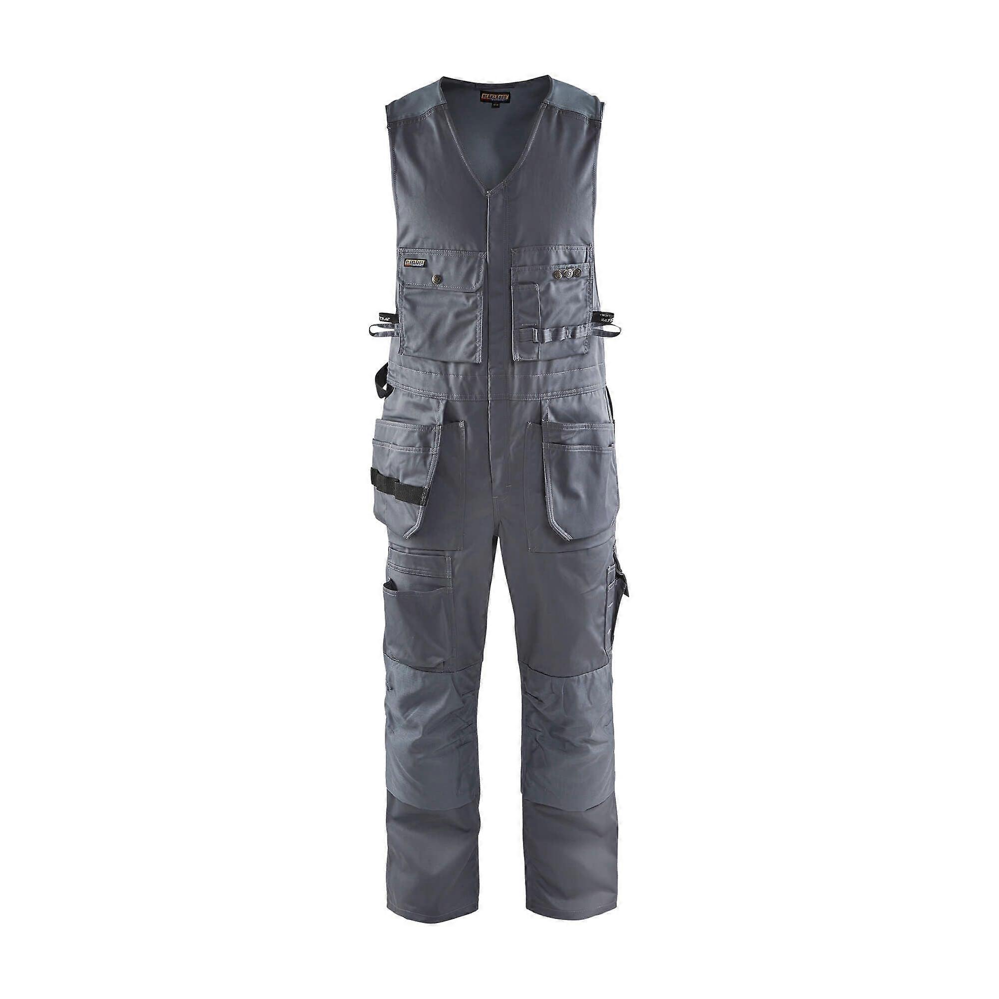 Blaklader 2652 Grey Sleeveless Overalls - Mens (26521860)