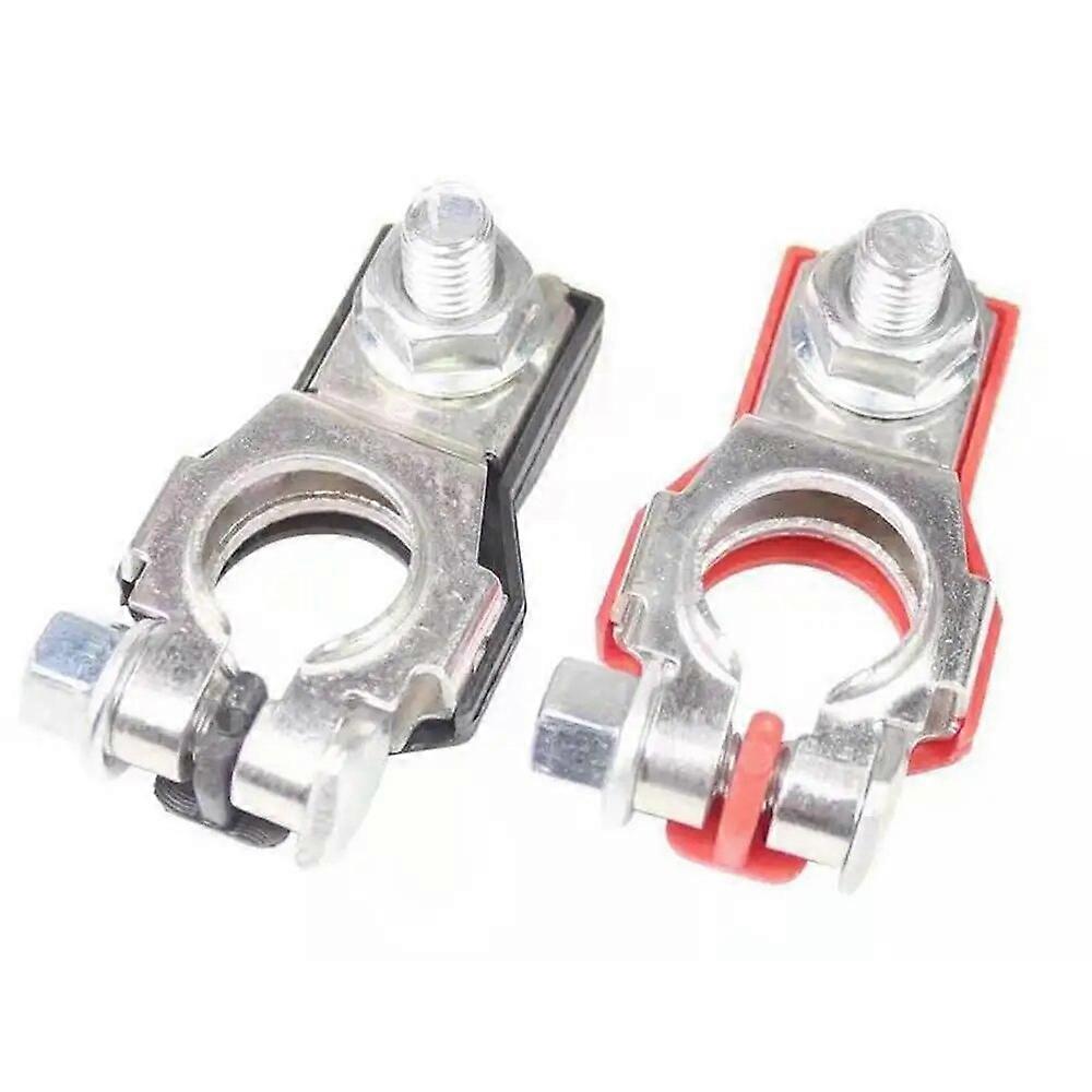 car Battery Connector Quick Release Disconnect Car Battery Terminal Connector Battery Bornes Cable Terminal Adapter Copper Clamp