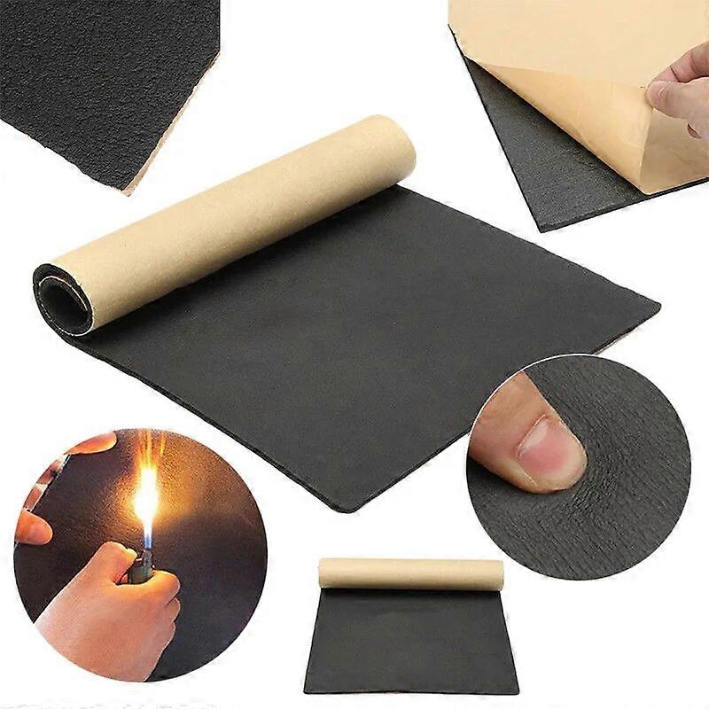 Hohe Temperaturbeständigkeit Thermische Wärmedämmung starker Klebstoff nicht brennbar flammhemmend Matte Zubehör Auto-Kit