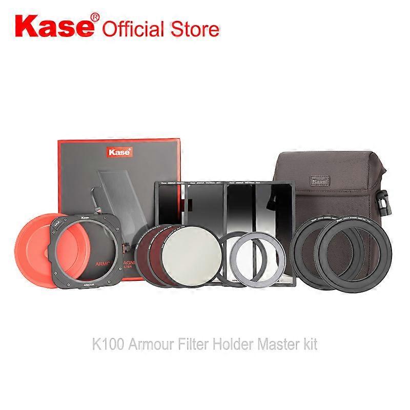 Casing K100 Armour Master Kit dengan 95Mm Magnetik CPL -amp; ND64 / ND1000 dengan 3 Buah 100X150Mm GND Filter -amp; Bingkai Filter/Tutup/Tas