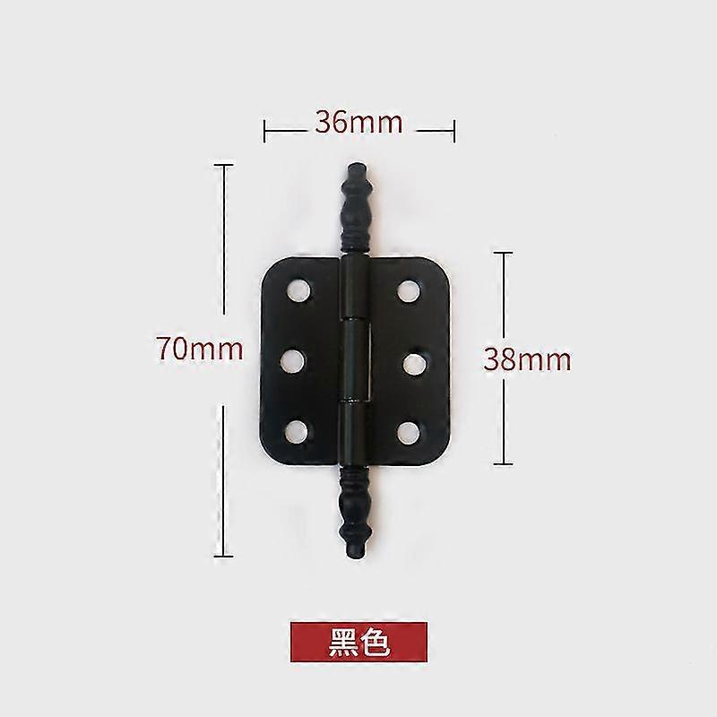 10 Hinges 70*35mm Vintage Cabinet Door Hinges