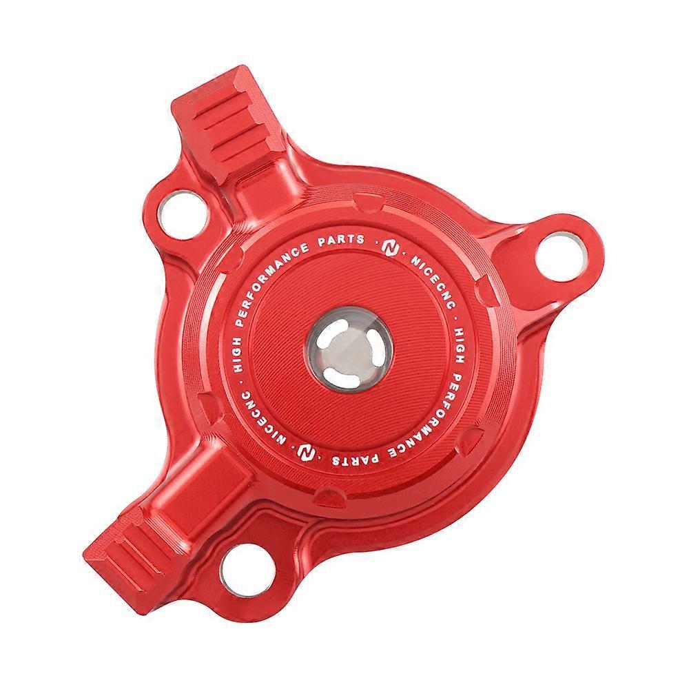 NICECNC Transparent Oil Filter Cover For Yamaha YFZ450R 2009-22 450X WR250F YZ250F 450F ATV Accessories With Sightseeing Window