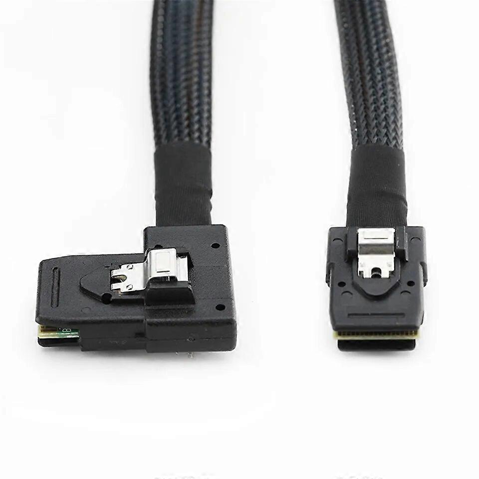 mini sas Cable sff-8087 to MINI SAS 36P SFF-8087 90 Right Angled 0.8m