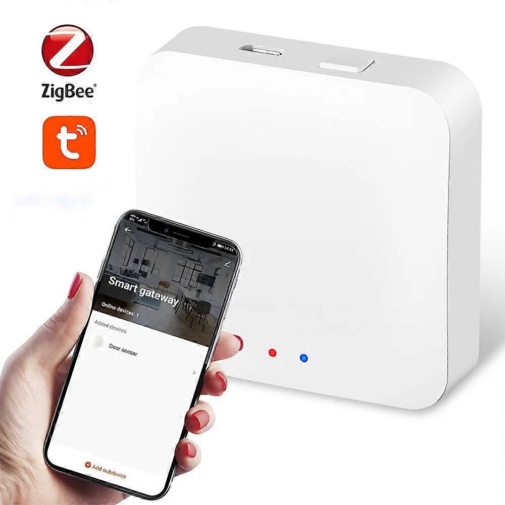 Capteur intelligent de fuite d’eau Tuya Détecteur de fuite d’eau d’inondation Alerte de bip Notifications de l’application Pile CR2 Centrale Tuya de travail intégrée
