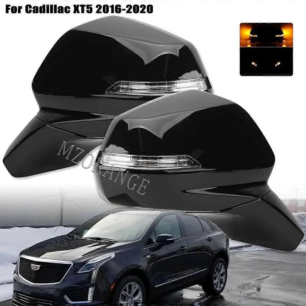 Electrical Heated Side Rearview Mirror for Cadillac XT6 2016 2017 2018 2019 2020 Mirror Caps Accessories Blind Spot 16Pins Tools